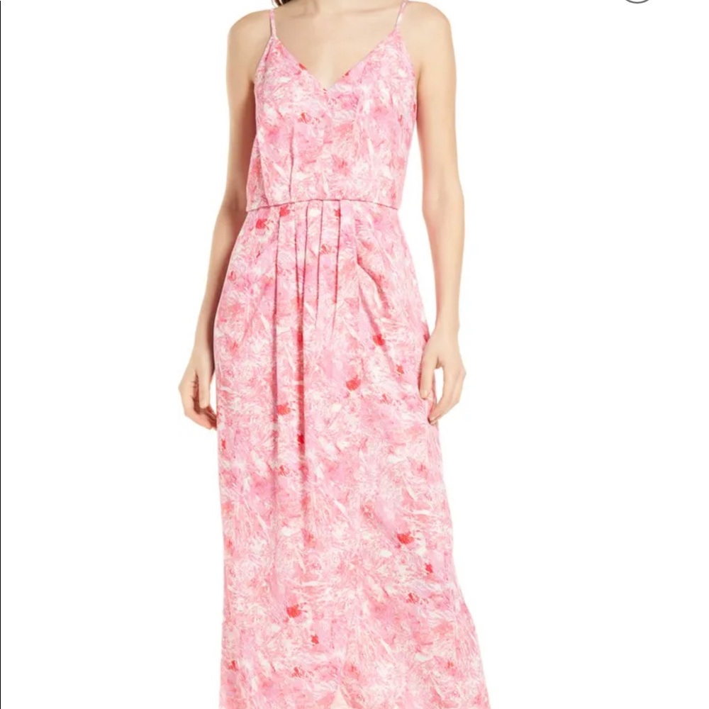 NWOT Chelsea 28 Faux Wrap Camisole Dress
